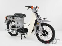 VERKOCHT! Honda C50 K1 Japans, Nardo gray, 7359km