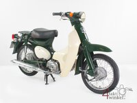 VERKOCHT !! Honda Little cub, Japans, Groen, 7732km, met kenteken! 