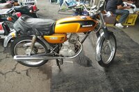 VERKOCHT! Honda CB50, Goud, 10808km