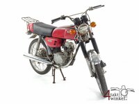 VERKOCHT ! Honda CB50 JX-1, Rood, 9425km