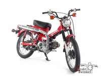 VERKOCHT! Honda CT110, Hunter Cub, rood, 26439km