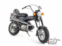 VERKOCHT! Honda ST50M Dax, Zwart, 14625km