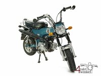 VERKOCHT! Skyteam, 50cc, Dax, blauw, EFI (met werk)