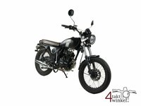 VERKOCHT! Mash Fifty, 50cc, zwart, Euro 5, 7100km