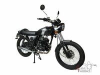 Mash Fifty, 70cc, zwart, Euro 5, 3504km