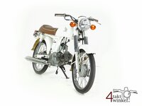 VERKOCHT ! Honda CD50s, wit, 8702km
