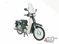 VERKOCHT ! Honda C50, groen, 13127km