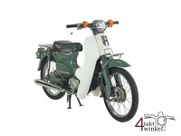 VERKOCHT ! Honda C50 6v, groen, 13308km