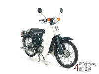 VERKOCHT ! Honda C50, groen, 10475km