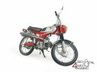 VERKOCHT ! Honda CL50, rood, 14073km