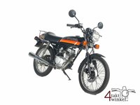 VERKOCHT ! Honda CB50S, Zwart, 8591km
