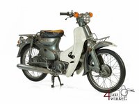 VERKOCHT !! Honda C70 K1 Japans, grijs, 10407 km