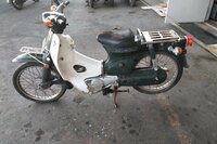 Honda C50 K1, groen, 30064km