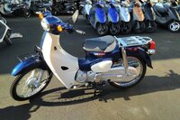 Honda C50, blauw, 5774km