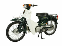 VERKOCHT ! Honda C50 NT, groen, 14329 km