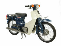 VERKOCHT Honda C50 NT, blauw, 14446km. Met Kenteken !