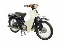 VERKOCHT ! Honda C50 NT, donker blauw, 16149km. Met Kenteken !