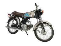 VERKOCHT! Honda CD50s, zilver, 16800km