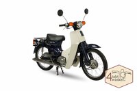 VERKOCHT  Honda C50 NT, Japans, Paars, 2777 km