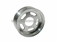 Velg Monkey 8" aluminium, tubeless, 5 spaaks, driehoek, 3.50