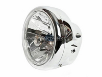 Koplamp compleet, ZB, PBR, CB50, chroom / diamond