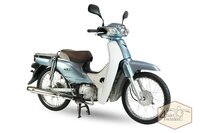 Honda C50 2016, Blauw, 3799km