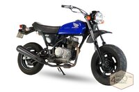 Honda Ape 50, Japans, blauw, 6527km