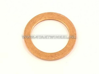 Ring 14mm, koper distibutie spanner plug