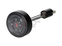 Tankdop, met tank meter, zwart, past op Dax