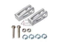 Kettingspanner set, past op Kepspeed achterbrug, Zilver