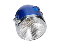 Koplamp compleet, blauw, past op Monkey Z50a