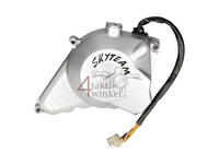 Ontstekingcarter Skyteam  met spoelen en vliewiel, startmotor onder,  gebruikt product