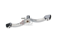 Schakelpook, dubbel, chroom lange bevestiging, 2e kans product