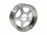 Velg Monkey 10" aluminium, tubeless, 5 spaaks, driehoek, 3.50