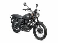 UITVERKOCHT! Hanway, RAW 50, Mat zwart, Euro4