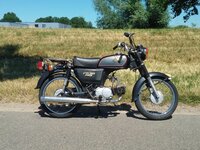 VERKOCHT! Honda CD90 Japans 18156 km, met kenteken