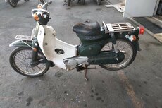 Honda C50 K1, groen, 30064km