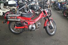 VERKOCHT: Honda CT110, Japans, Rood, 1972 km