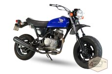 Honda Ape 50, Japans, blauw, 6527km