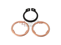 Tandwiel borgclip, setje, tbv klein voortandwiel