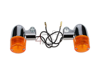 Knipperlicht los, A-kwaliteit, bullet stijl, set van 2, past op SS50, C50, CB50 en CY50, chroom