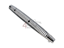 Hitteschild uitlaatdemper, chroom, past op Dax 2e kans product