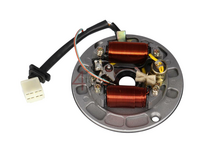 Spoelenplaat Nippon Denso 6 volt &amp; contactpunten, repro