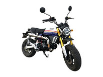 Bluroc  X-Bongo EFI, 50cc, Euro 5, Bleu strike racing, gebruikt