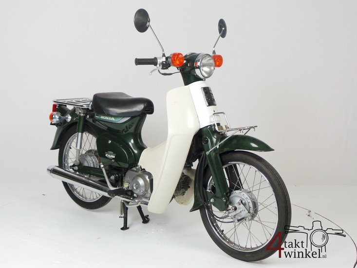 VERKOCHT: Honda C50 NT Japans, groen, 5800 km