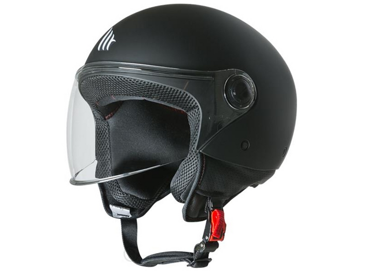 Helm MT, Street, Mat Zwart, Maten S t/m XL