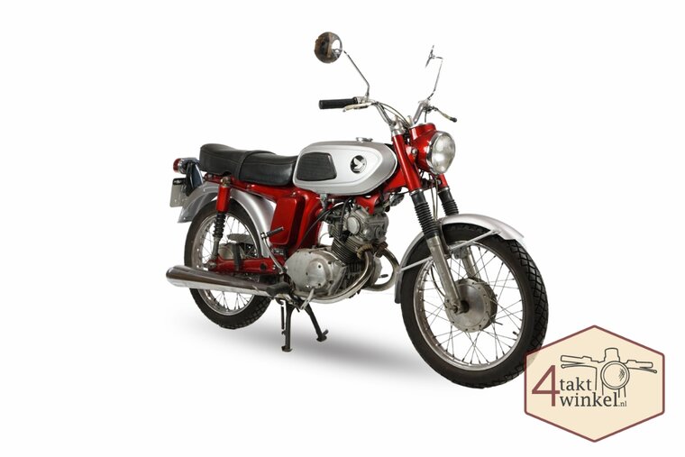 Honda SS125a met kenteken