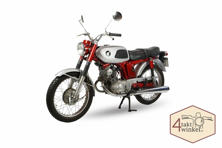 Honda SS125a met kenteken