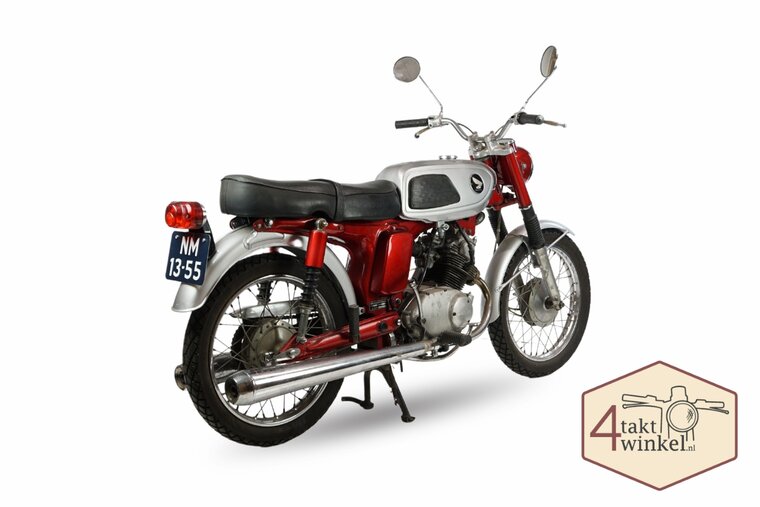 Honda SS125a met kenteken