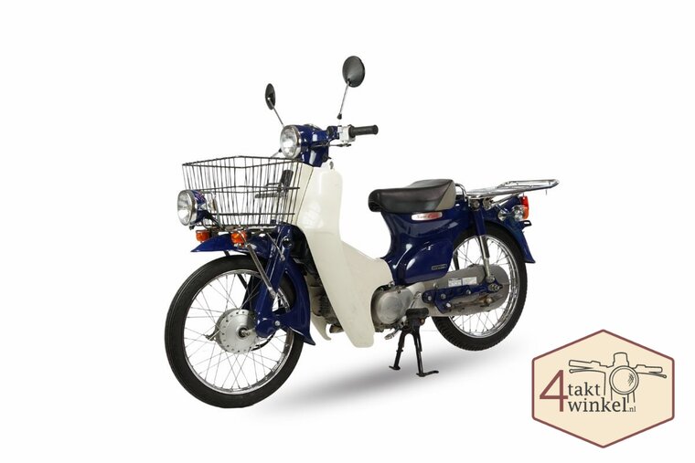 VERKOCHT! Honda C50 Press Cub, Japans, Blauw, 17308 km